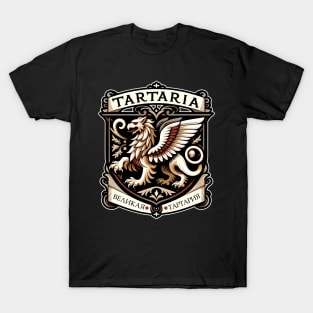 Tartaria Tartary Mud Floods Griffin Tartarie Tartarian T-Shirt